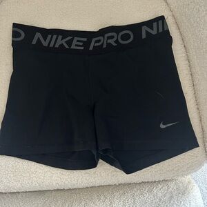 Nike Pro Women's Black Athletic Shorts